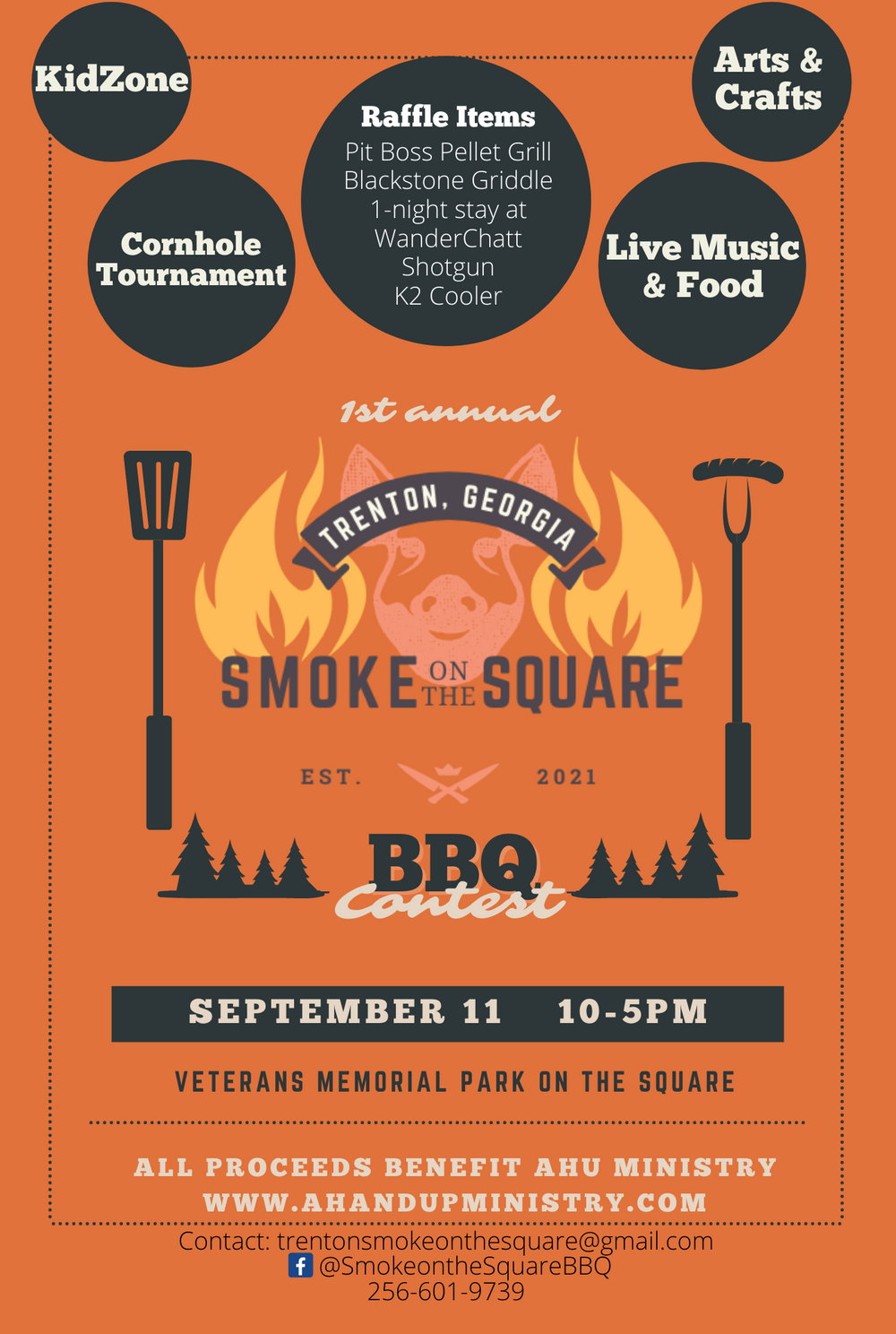 BBQ Event Sept. 11, 2021